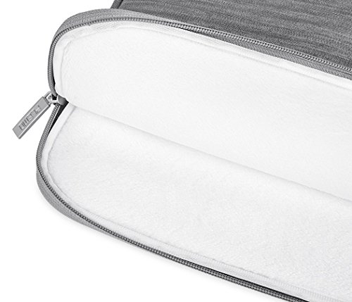 Plemo Laptophülle, Tasche für 38,1-39,6 cm (15-15,6 Zoll) Laptop / Notebook Computer / MacBook / MacBook Pro, Grau - 3