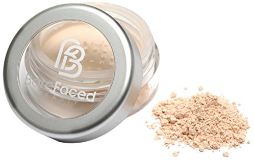 BareFaced Beauty Natural Mineral Finishing Powder 10 g, English Rose
