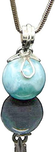 Larimar casual ball Necklace