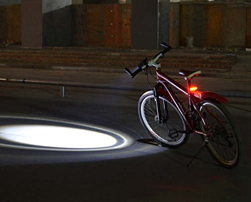 Heemepink Einstellbarer Fokus Super Helle Cree Q5 LED Taschenlampe Aluminium Zoomable Fahrradlampe mit 360 Fahrrad Taschenlampen Berg Halter - 5