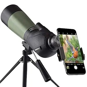 Gosky 20-60x60 HD Spotting Scope with Tripod
