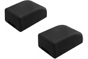 Msagkah 2 fundas de silicona para cinturón de seguridad del coche, antiarañazos, lavable, para evitar que los niños o perros abran la hebilla del asiento (negro)