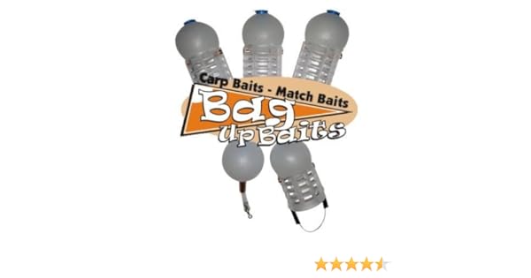 Slow Sinking Depth Charge Carp Bomb And Carp Pellet Feeder Set