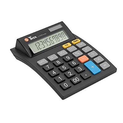 Schneider Novus J1010 Solar Calculatrice de poche 10-Digit LCD