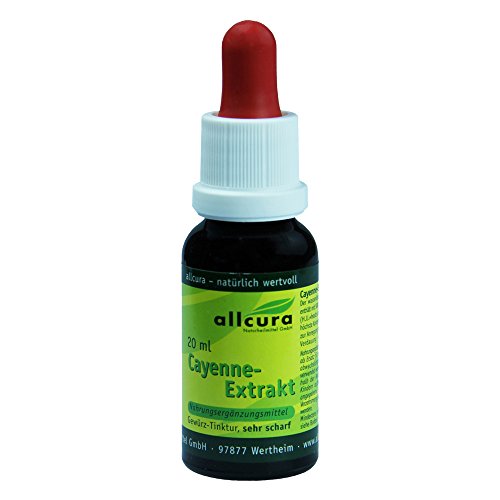 Preisvergleich Produktbild Cayenne Extrakt Gewuerz Tinktur, sehr scharf, 20 ml