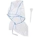 PIXNOR Disposable Salon Home Hair Coloring Highlighting Cap Hat with Hook
