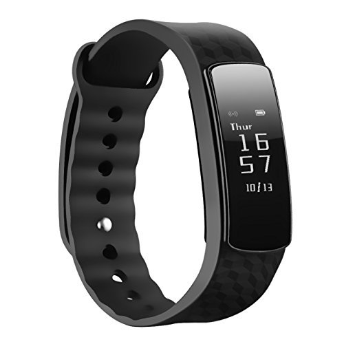 Mpow Smart Fitness Armband,Bluetooth 4.0 Sport Schrittzähler Aktivitätstracker Kalorienzähler Schlaftracker mit Gesundheit und Aktivität Überwachung für Android und iOS Smartphones