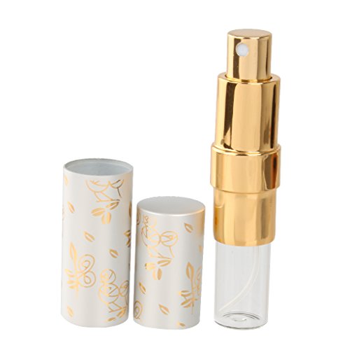 15ml Parfüm Rasierwasser Zerstäuber Leere Sprüher Flasche Pumpe Reise Wiederbefüllbare Sprühdose – Silber - 7