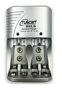 AA, AAA, 9V Volts Cell Battery Charger Wall Plug