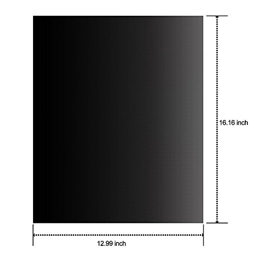Grillmatte, Sounor 3er Set Wiederverwendbar BBQ Grill Matten aus Silikon mit Teflon Antihaftbeschichtung für bis 260°C Utensil für Gas, Kohle, Ofen, Elektrogrill, LFGB und FDA Zulassung 40×33 cm - 4