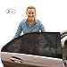 Produktbild Viccioo Sonnenschutz Auto für Baby Kinder, Universelle Autofenster Sonnenblenden mit UV Schutz für Kinder und Haustiere, Sonnenschutzrollo Auto für Seitenfenster Meshmaterial Schützt Mitfahrer