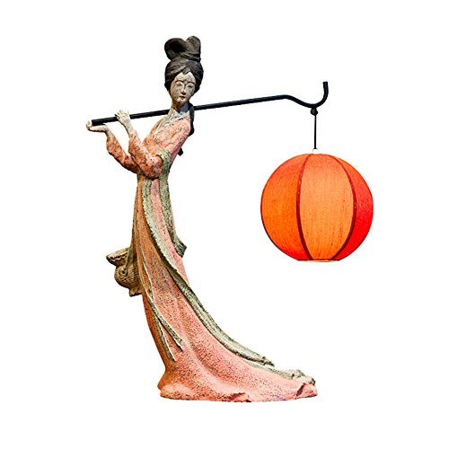 Preisvergleich Produktbild AEXU Schick Harz Tischlampe, Klassische Chinesische Damen Handwerk Tischlampe Einfache Klassische Wohnzimmer Studie Dekorative Tischlampe 65 * 81cm Originalität (Größe: 65 * 81 cm)
