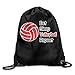 Produktbild GONIESA Eat Sleep Volleyball Repeat Drawstring Backpack Bag Beam Mouth Yoga Sackpack Shoulder Bags for Men/Women