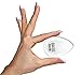 Base Beauty Diamond Silicone Blender Makeup Sponge Teardrop Shape Beauty Applicator For Precision Application & Blending Perfect For Liquid Primer Foundation BB Cream & Concealer Hygienic Flawless Finish