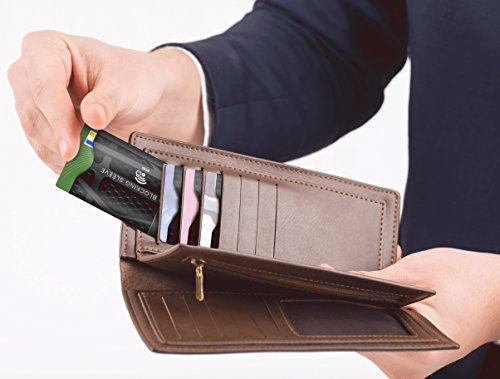 Fundas de bloqueo Matana  Protectores para prevenir RFID  Protectores para pasaporte  tarjetas de cr  dito y d  bito   10   2 unidades 