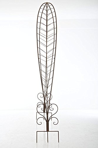 CLP Rosenbogen ELLEN, Metall, pulverbeschichtet, Höhe 245 cm, Größe 160 cm x 35 cm antik braun - 4