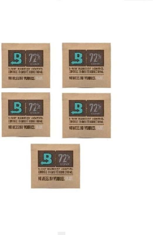 Boveda 72 8g Humidor Puro kutusu Nemlendirici 5li Paket