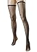 Produktbild Neue Damen Schwarz Fischnetz Halterlose Strümpfe FANCY Kleid Wear Club Wear Unterwäsche One Size 8–12