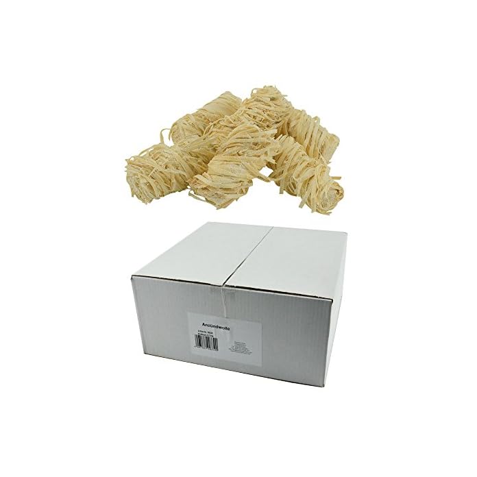 Ko Anzndwolle 15kg Premium Holzwolle Anznder Kaminanznder Holzanznder Grillanznder Brennholzanznder Holzkohle Briketts Kaminholz