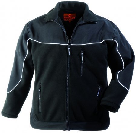 Preisvergleich Produktbild AUTAN Jacke schwarz 450 g / m² Fleece XXL