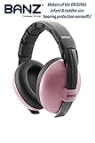 Seguridad banz Baby Banz EM010 - Protector acustico con almohadillas para bebés de 0 a 3 años, Rosa
