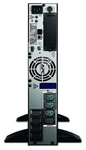 APC Smart UPS SMX1000I, USV 1000VA, Rack / Tower, bis zu 20 min. Überbrückungszeit bei Stromausfall, LCD Panel, ECO Mode – Stromsparfunktion - 3