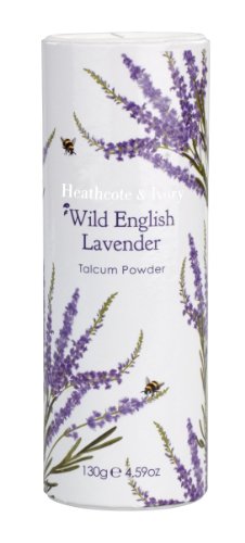 Heathcote & Ivory Florals Wild English Lavender Talcum Powder 130g