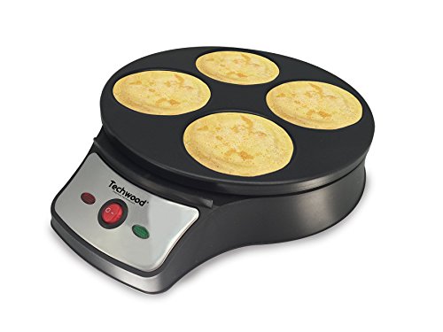 Techwood TCP-721 Crêpespfanne, 2 in 1 - 2