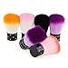SODIAL(R) Pro Nail Art Powder Dust Flocking Remover Brush Cheek Makeup Foundation Tool