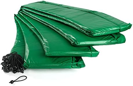 AMPEL 24, Classic protective edge for 14ft trampolines | Tearproof spare part | 100% UV-resistant | Green
