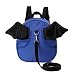 Zhuannian Toddler Kids Angel Safety Harness Backpack with Reins (Blue)