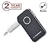 Produktbild Avantree Portabler Bluetooth 4.1 Car Kit, Mini Wireless Audio Musik Receiver Adapter mit 3.5mm Aux für Lautsprecher Kopfhörer, Hands Free Anrufe mit Mikrofon