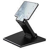 Metall VESA Monitor Ständer Wearson Verstellbarer LCD Monitor Ständer Halterung Faltbar VESA Monitor Desk Ständer mit VESA Loch 75x75mm 100x100mm