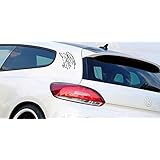 Folienaufkleber ***dezenter Schutzengel*** rechts/links wählbar - (Größen und Farbauswahl)