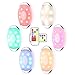 Produktbild XZANTE Drahtlose Farb Wechsel Led Puck Lichter Mit Fernbedienungen, Led Unter Kabinett Beleuchtung, Batterie Betriebene Lichter, Schrank Licht, Unter Gegen Beleuchtung, 6 Satz