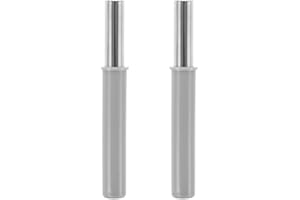 Garneck 2 x Dustbin Accessories Damper Shockproof Tool Soft Closing System Household Supply Slow Closing System Soft Closing Accessories Damping System Silver Stainless Steel