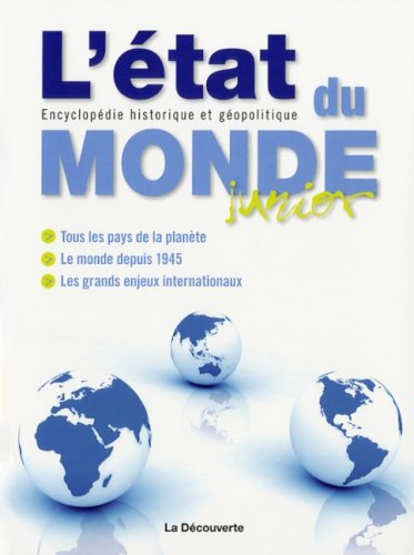 couverture de : l'&eacute;tat du monde junior