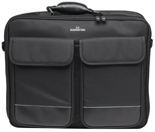 Manhattan Notebooktasche „Big Apple“ Top Load ( geeignet für die meisten Notebooks bis 17″ ) schwarz 433723 - 4