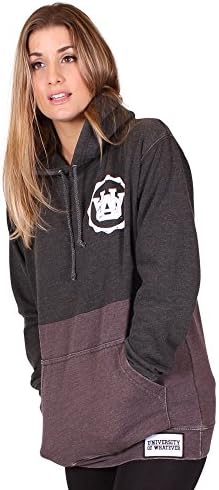 UOW 1st Class Women's Athletic Hoodie - Black Charcoal UK 8