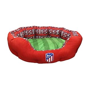Atletico de Madrid BE-01M-ATL Cama para Animales de Compañía, Talla M