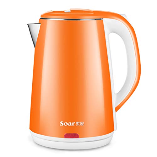 bouilloire lectrique 304 en Acier Inoxydable Mini thire 2.2L Strix contrle Double Couche bullition Rapide Bouilloire Automatique arrt et Protection Contre la surchauffe