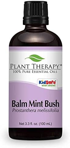 Balm Mint Bush Essential Oil 100 ml Essential Oil 100% Pure, Undiluted