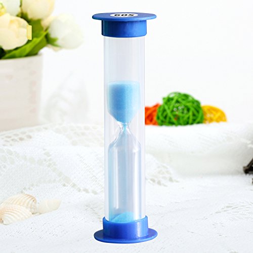 TRIXES Sanduhr Eieruhr 60 Sekunden blau Zähneputzen Timer - 3
