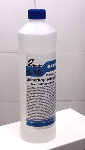 Shaved Head Cleaner Biotensiv® Professional Refill Fluid for cleaning cartridges, 1000 ml