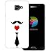 Produktbild dessana Mustache Transparente Schutzhülle Handy Case Cover Tasche für Samsung Galaxy A5 (2016) Mann mit Krawatte