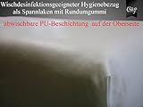 Wischdesinfektionsgeeignetes Spannbetttuch mit Rundumgummi verschiedene Größen von Castejo Matratzenschutz, Nässeschutz, Pflege, Krankenhaus, Inkontinenz, Schutzauflage CA2074