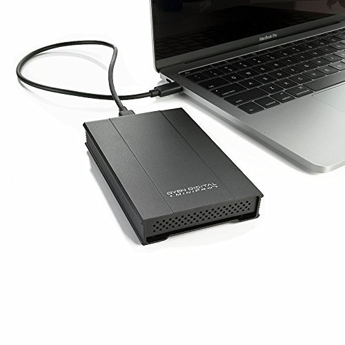 MiniPro 3.1 USB-C externes Festplattengehäuse (schwarz) - 4