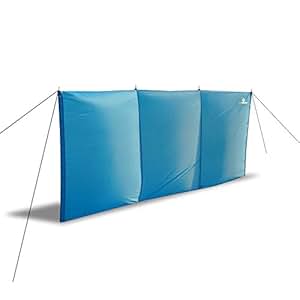 Strand-Windschutz Aeolus II, 3m x 1,3m von outdoorer inkl. Sandheringe ...