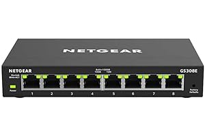 Netgear GS308E-100PES Switch 8 Puertos