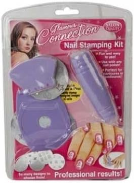 Salon Express Nail Stamper Kit - Nailcare Nail Art Beauty Manicure Accessory